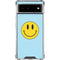 Blue Happy Face Google Pixel 6 Clear Case